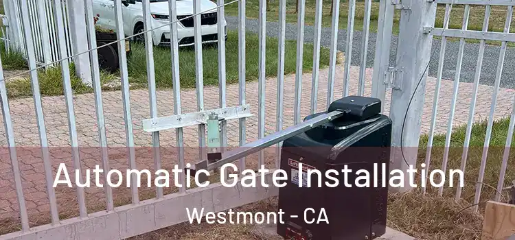 Automatic Gate Installation Westmont - CA