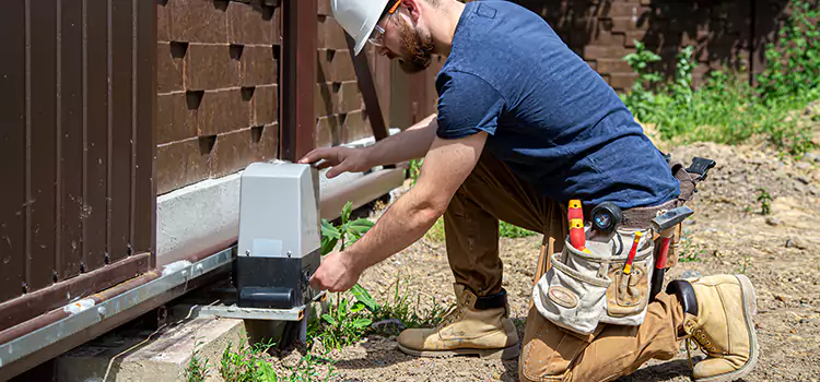 Electric Driveway Gate Installation Westmont