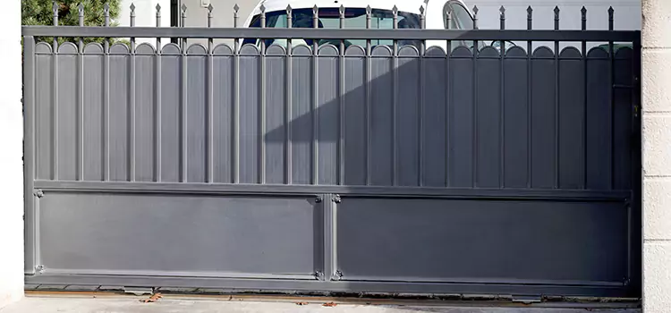 Metal Driveway Gate Installation Westmont