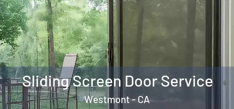 Sliding Screen Door Service Westmont - CA