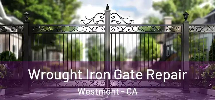 Wrought Iron Gate Repair Westmont - CA